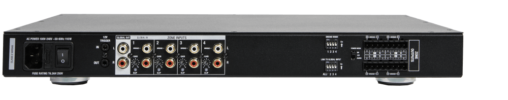 Triad 4-Zone/8-Channel Power Amplifier, 100 WPC @ 4 ohm - EOS 01.27.23