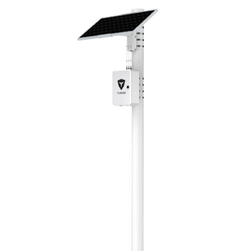 Turing Video LS-KG2-ONEMA-3Y SolarShield Outdoor Axis Base Solar-Powered System, Includes (1) Mini NEMA3R Enclosure, (1) 26Ah Lithium Battery, (1) Solar Panel, (1) TV-ACAI3Y