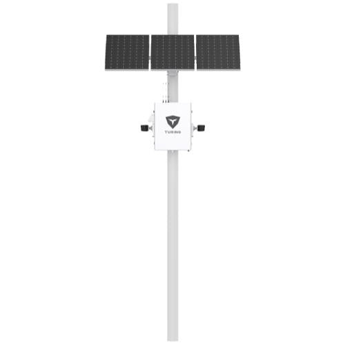 Turing Video LS-KG3-MAX-BS-3Y SolarShield MAX Outdoor Solar-Powered System, Includes (2) 3-Year Core AI Licenses
