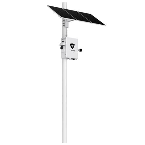 Turing Video LS-KG3-MAX-BS-3Y SolarShield MAX Outdoor Solar-Powered System, Includes (2) 3-Year Core AI Licenses