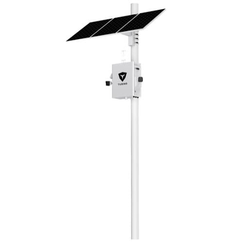 Turing Video LS-KG3-MAX-BS-3Y SolarShield MAX Outdoor Solar-Powered System, Includes (2) 3-Year Core AI Licenses