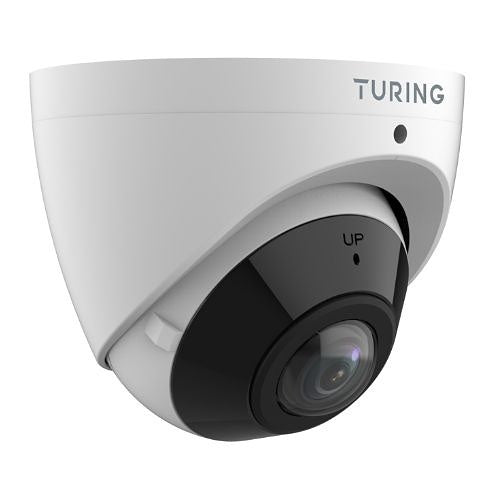 Turing Video TP-MEP8M16-1Y Smart Series 8MP IR Panoramic Turret IP Camera with TV-CORE1Y Cloud VMS License