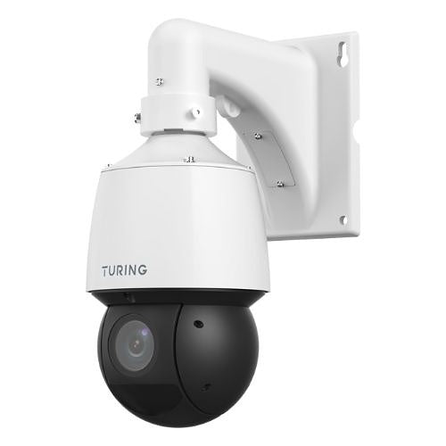 Turing Video TP-MPC4AV25W SMART Series 4MP IR PTZ Camera, 25x Optical Zoom, Wall Mount, White