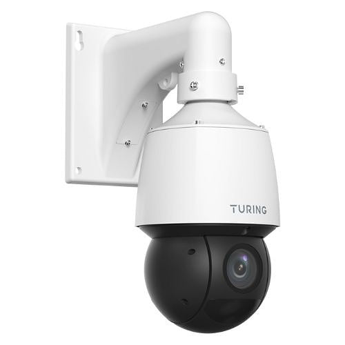 Turing Video TP-MPC4AV25W SMART Series 4MP IR PTZ Camera, 25x Optical Zoom, Wall Mount, White