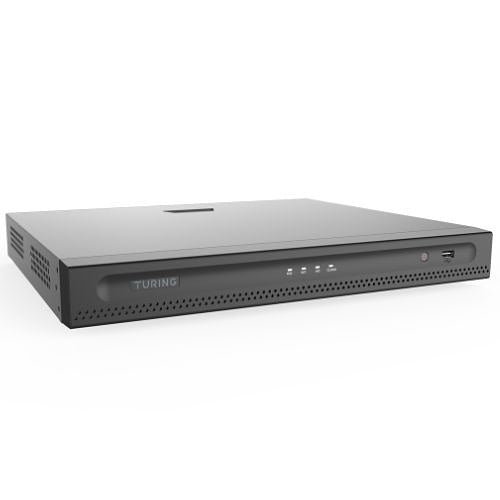 Turing Video TR-MRCP166T2 SMART 16-Channel 16-PoE Direct-to-Cloud NVR, 2 SATA
