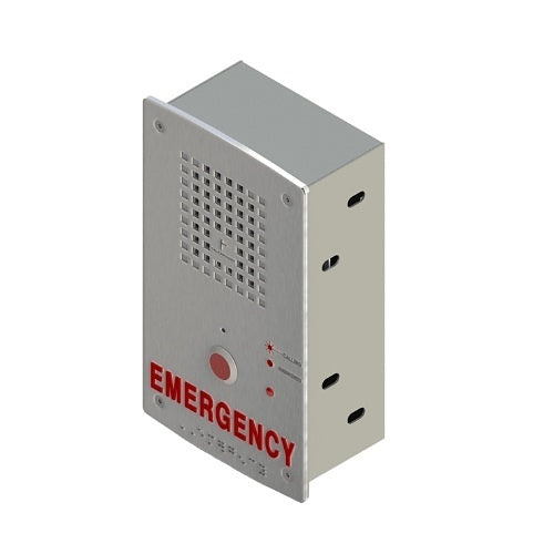 Talkaphone AOR-IP-CSE-FM Area of Rescue IP Station, Flushed Mounted, 85dB