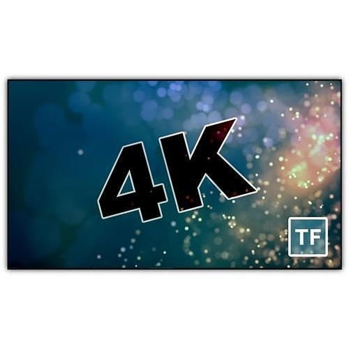 Severtson TF239165CG 165'' 2.39:1 Thin Bezel Fixed Projection Screen, Gray