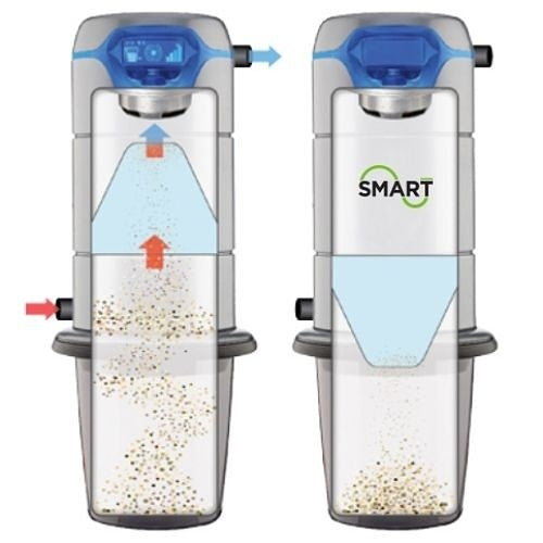 Trovac ASMART1000A SMART Series SMP1000 Central Vacuum, 625AW, 120V, Callisto White