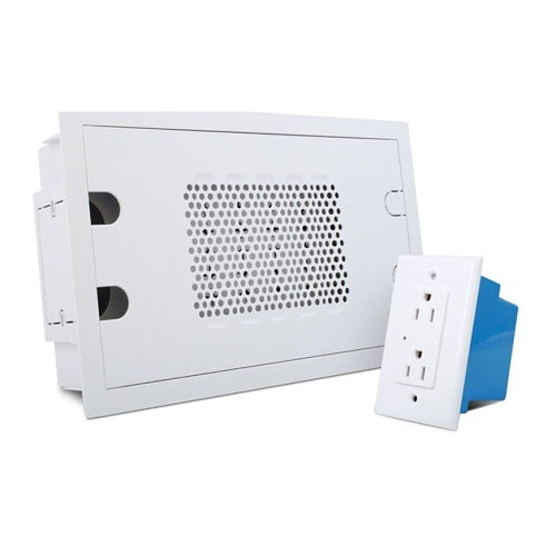 Strong KIT-RBX-8-WH-WB VersaBox with WattBox Single Gang Power Conditioner, 8x14" Kit, White