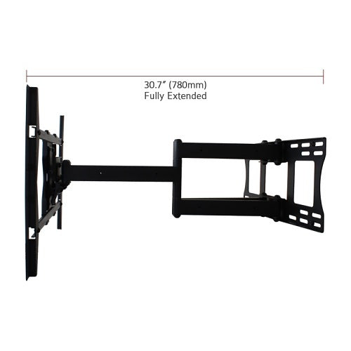Strong SM-CS-ART2-L Contractor Series Universal Articulating Dual Arm Mount for 37-70\\" Displays, Steel, Black