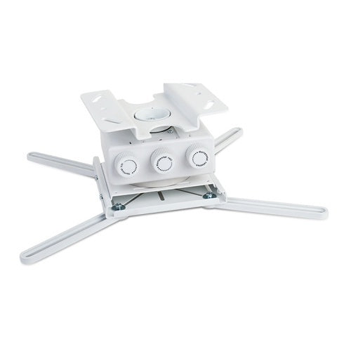 Strong SM-PROJ-XL-WH Universal Fine Adjust Projector Mount for Projectors up to 50 lb Weight, Steel, Plastic, White