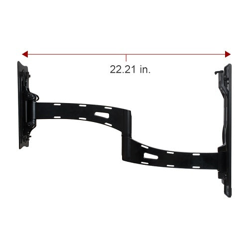 Strong SM-RAZOR-ART1-M Razor Series Single-Arm Articulating Mount for 22-50\\" Displays, Steel, Black