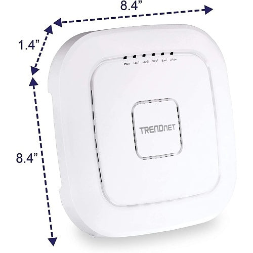 TRENDnet TEW-826DAP Acc220 Tri-Band PoE+ Indoor Wireless Access Point