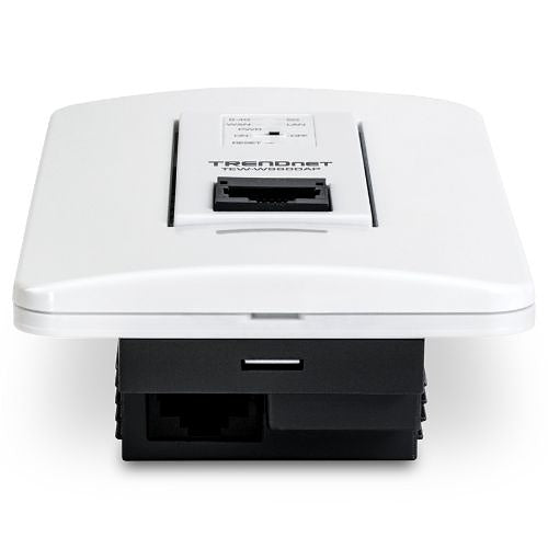 TRENDnet TEW-W960DAP AX1800 Dual Band Wi-Fi 6 PoE In-Wall Access Point, FDMA and MU-MIMO Technology