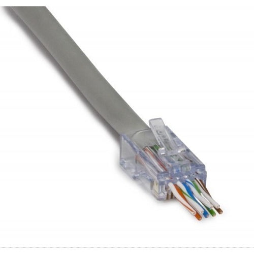 Platinum Tools 105025 ezEX-RJ45 CAT6a RJ45 UTP Connector, 500-Piece