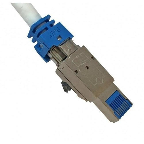 Platinum Tools 106251C 10G PoE+ RJ45 Shielded Field Connector, 2-Pack
