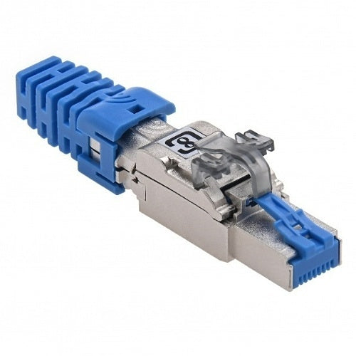 Platinum Tools 106270 CAT8 Shielded Toolless RJ45 Connector, 1-Pack Bag