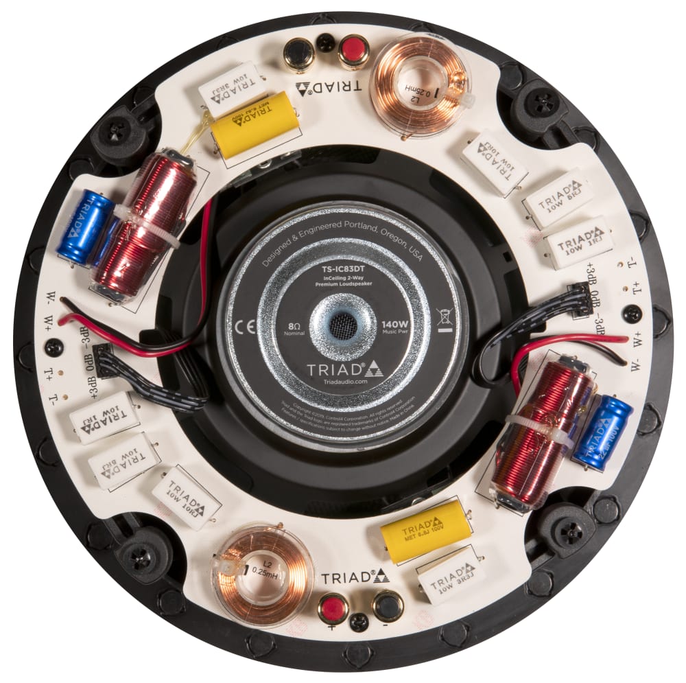 Triad Distributed Audio Series 3 InCeiling Dual Tweeter Speaker (Each) - 8\\"