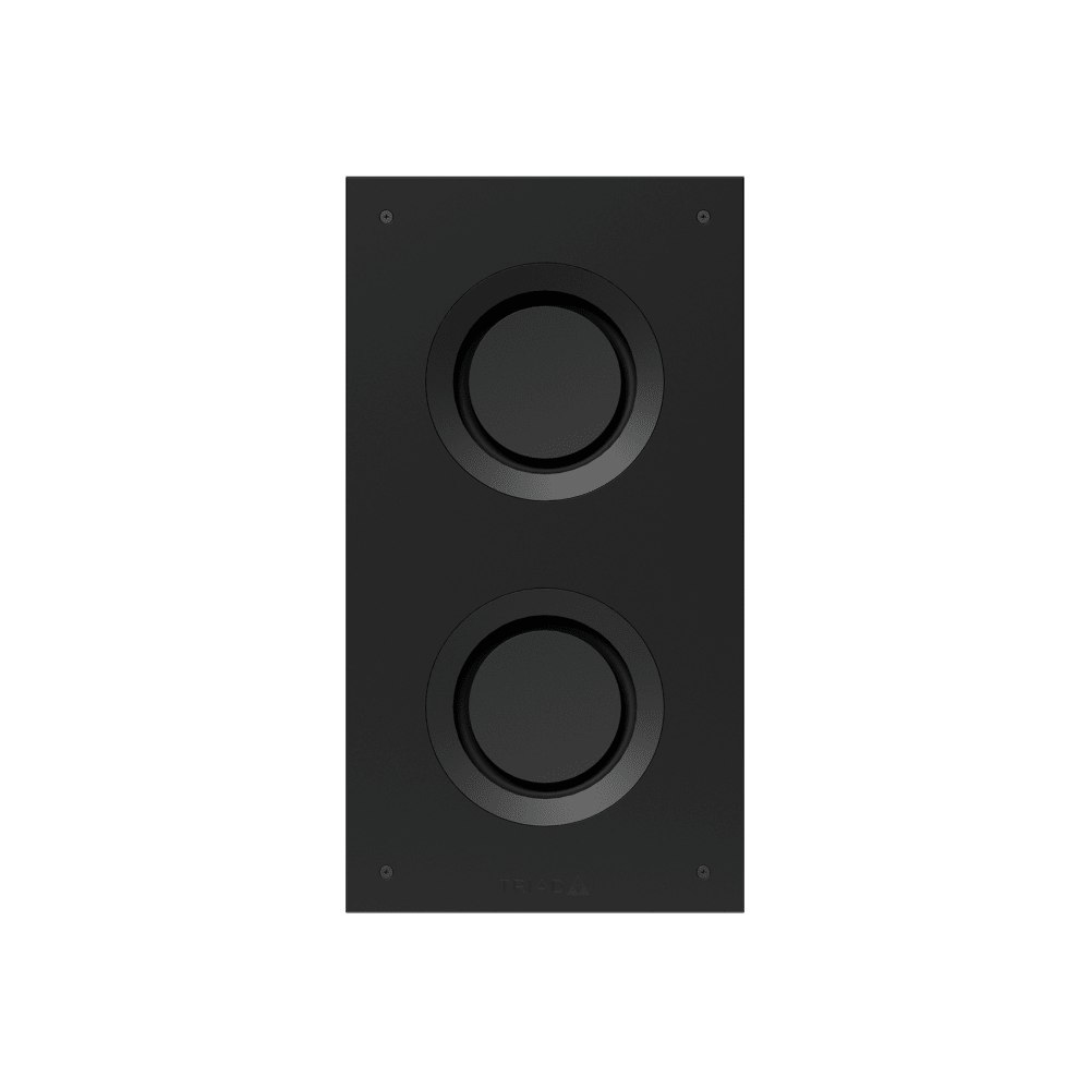 Triad InWall Slim Dual 8IN Passive Subwoofer- 8 Ohm