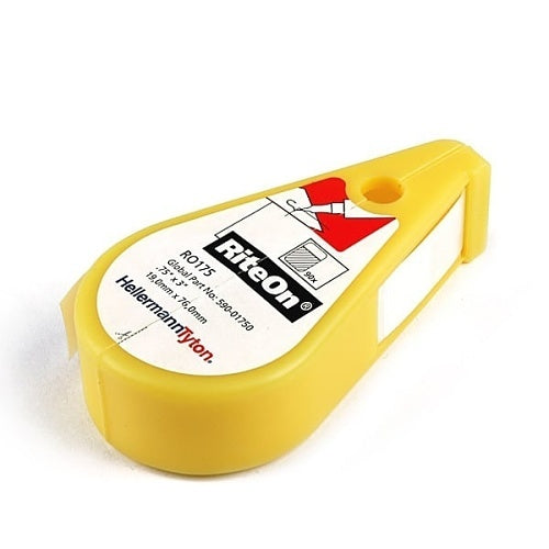 HellermannTyton RO514 Self-Laminating Label Dispenser, 0.75x0.38x1.25", VL, 200-Roll, White