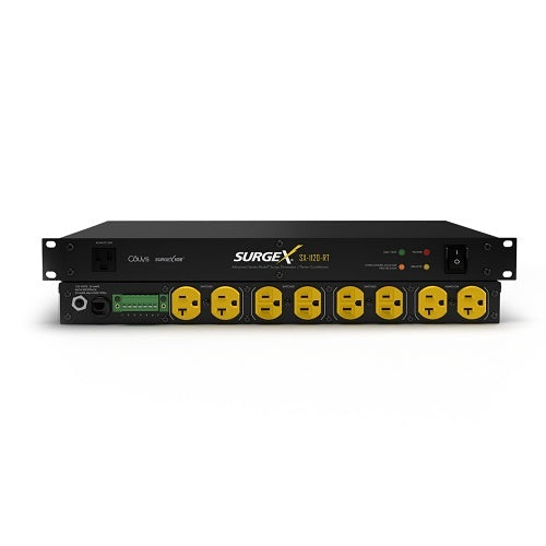 SurgeX SX-1120-RT Mount Surge Eliminator and Power Conditioner with Remote, RU RMS, 120V/20A