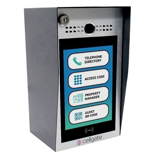 CellGate AA1MLPE-2X-VPN Watchman W482 Series Advanced Telephone Entry with Live Streaming Video, IP Connectivity, 3-Input Wiegand