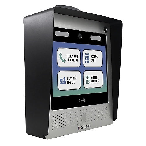 CellGate AA1XLPE-INT Multi-Tenant WXL Watchman Pedestal Access Controller with Live Streaming Video Managed Via Internet