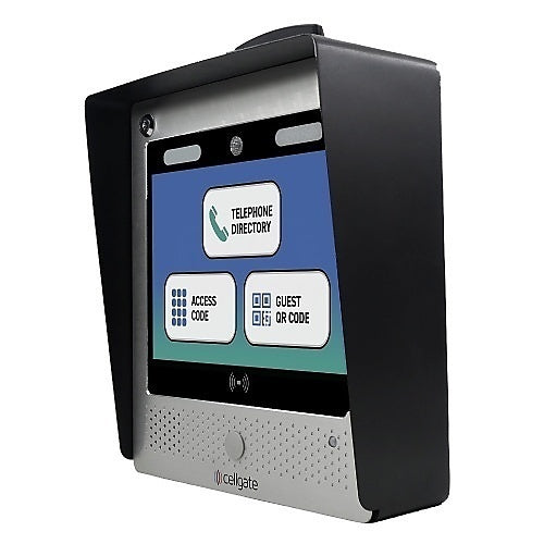 CellGate AA1XLPE-INT Multi-Tenant WXL Watchman Pedestal Access Controller with Live Streaming Video Managed Via Internet