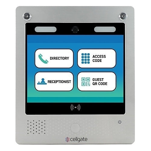 CellGate AA1XLSM-ATT Watchman WXL AT&T Surface-Mount Telephone Entry with Live Streaming Video for Multi-Family or Commercial Applications