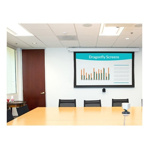 Dragonfly DFM-NTT-100-ALR 100\' Ultra Black Motorized Ambient Light Rejecting Projection Screen