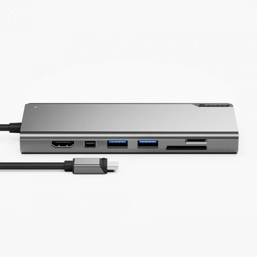 Alogic Docking Station USB-C 7-in-1 100W Power Delivery 4k Ultra 60Hz HD Support Gen 2 Aluminum Body Ultra - Space Grey