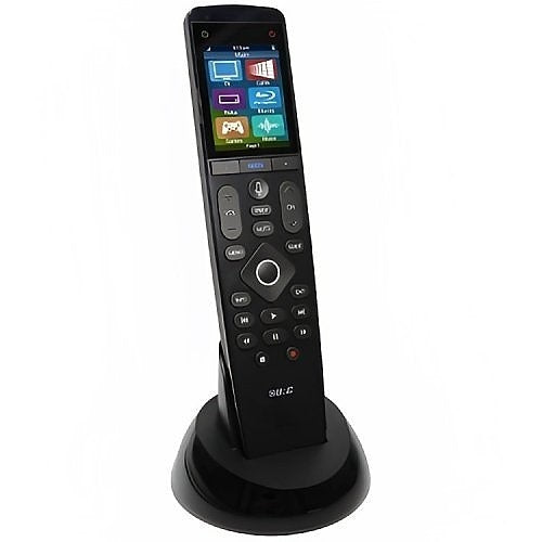 URC MX1400 Programmable Touch Screen Remote with Microphone, MRF Base Stations and Wi-Fi for Voice Integration via Amazon Alexa and Comcast Xfinity