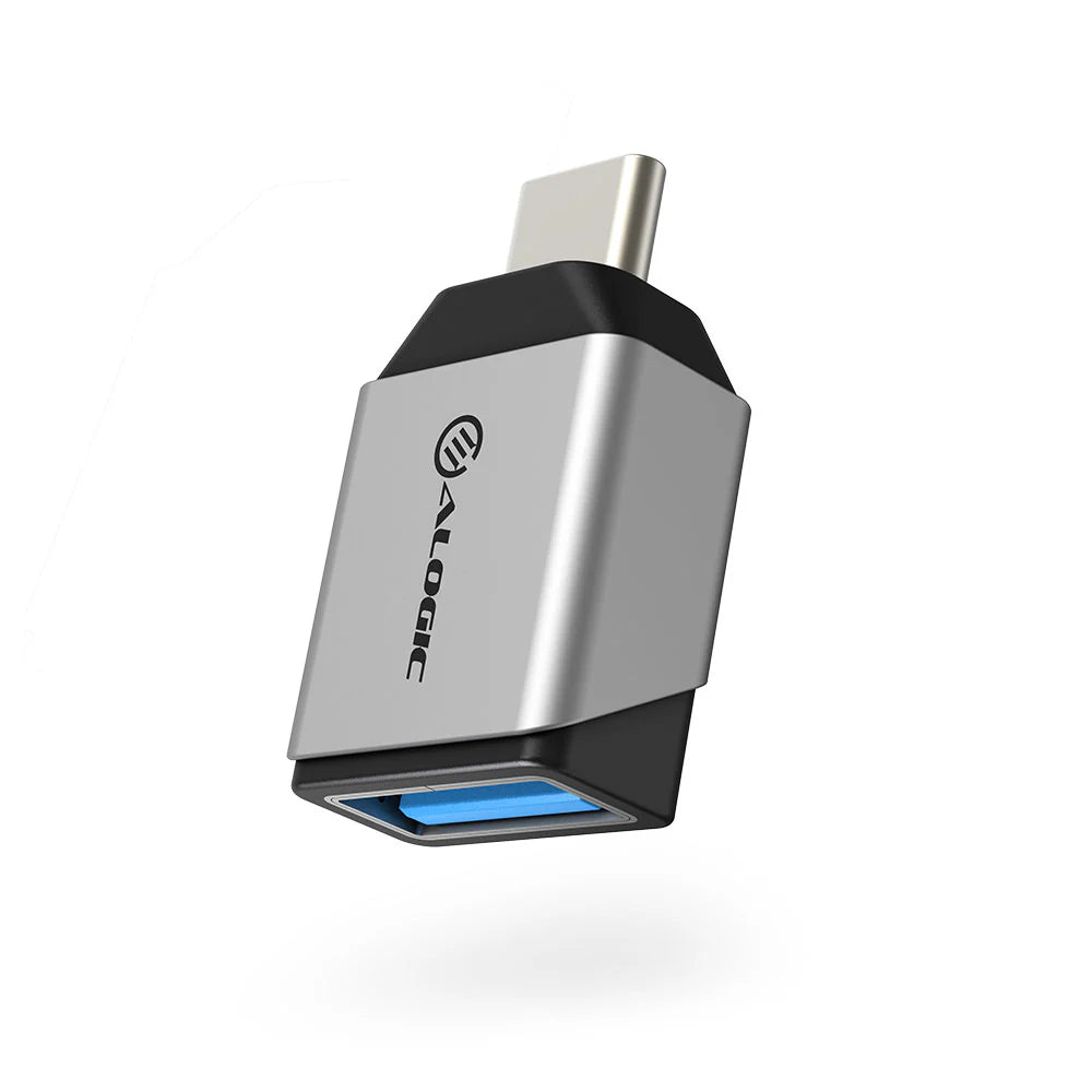 Alogic Adapter USB-C Male to USB-A Female 3.2 Ultra Mini - Silver
