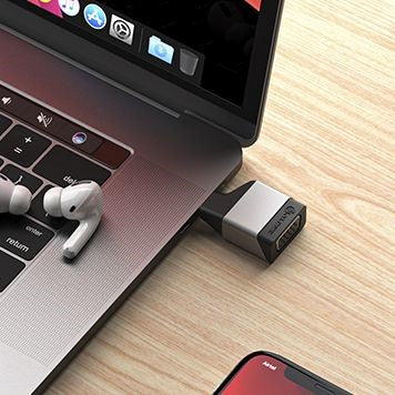 Alogic Adapter Mini USB-C Male to VGA Female