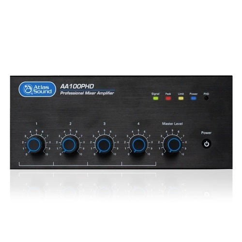 AtlasIED AA100PHD 100W Mixer Amplifier with PHD