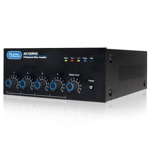 AtlasIED AA100PHD 100W Mixer Amplifier with PHD