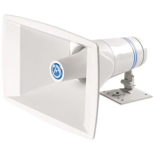 AtlasIED APX40TN APX Series 40W Constant‑Directivity Paging Loudspeaker with Rotating Bell, Neutral Gray