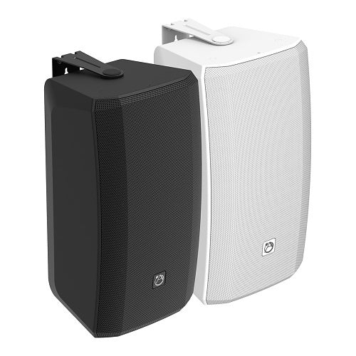 AtlasIED AS-10T-W AS Series Surface Mount 2-Way Full Range Speaker, 10\\", White