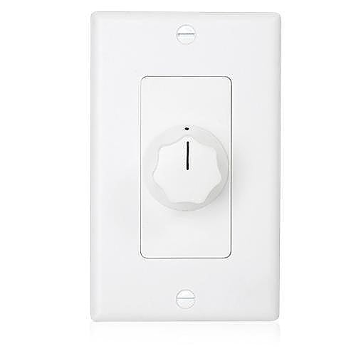 AtlasIED ATLAS AT35D Volume Controller, 35W Attenuator Decora with White and Ivory Plates
