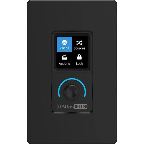 AtlasIED ATLAS C-ZSV-B ATMOSPHERE Zone Source and Volume Wall, Black