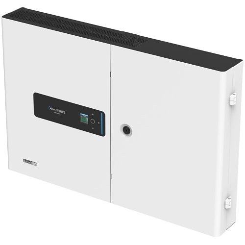 AtlasIED AZMP8DW Atmosphere 8-Zone Signal Processor with 1200W Amplifier and Dante In An All-In-One Wall Mount Cabinet