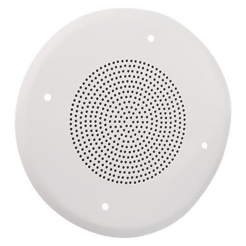 AtlasIED B51-4 B Series 4\\" In-Ceiling Speaker with 4W 25V/70V Transformer and Round Baffle, White