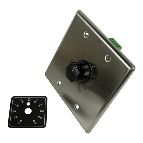 AtlasIED E408-250 PRCN Plate Mount 250W Attenuator 1.5dB