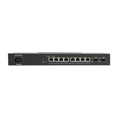 Araknis Networks AN-210-SW-C-8-POE 210 Series Websmart Gigabit Switch with Partial PoE+, 8-Ports, Compact Enclosure