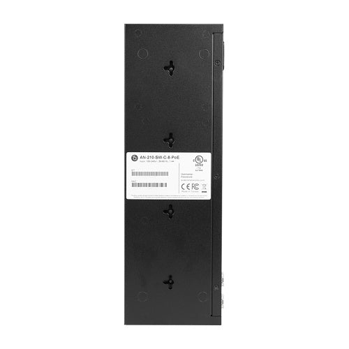 Araknis Networks AN-210-SW-C-8-POE 210 Series Websmart Gigabit Switch with Partial PoE+, 8-Ports, Compact Enclosure