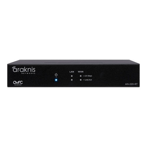 Araknis Networks AN-220-RT 220 Series Single-WAN Multi-Gigabit VPN Router with OvrC Pro