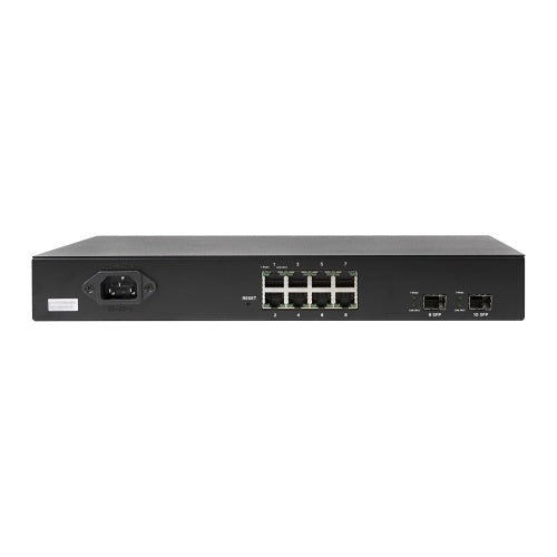 Araknis Networks AN-320-SW-R-8 320 Series Managed Layer 2 Gigabit Switch, 8-Ports, Rear Facing Ports