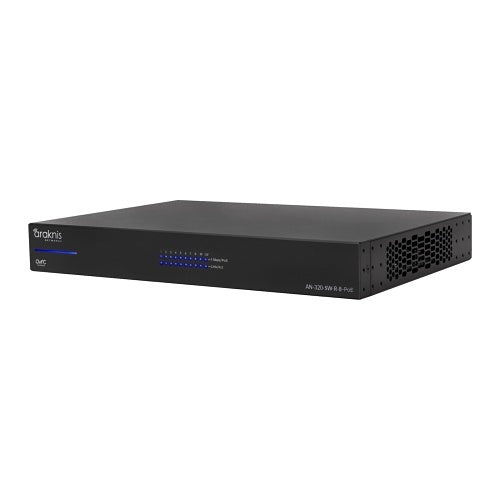 Araknis Networks AN-320-SW-R-8-POE 320 Series Managed Layer 2 Gigabit Switch with Full PoE+, 8-Ports, Rear Facing Ports