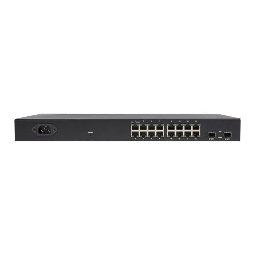 Araknis Networks AN-320-SW-R-16 320 Series Managed Layer 2 Gigabit Switch, 16-Ports, Rear Facing Ports