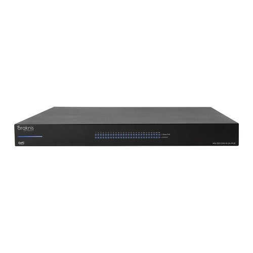 Araknis Networks AN-320-SW-R-24-POE 320 Series Managed Layer 2 Gigabit Switch with Full PoE+, 24-Ports, Rear Facing Ports